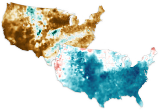 Map image for U.S. climate summary for January 2025
